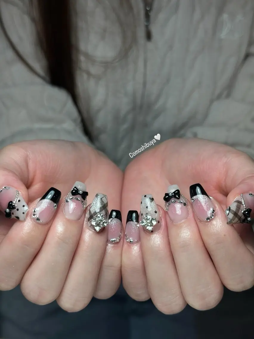 ネイル 韓国ネイル シンプルネイル ワンホンネイル ハンドネイル CoMo Nailのネイルデザイン