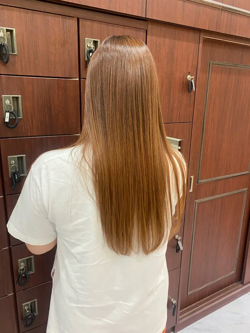 ロング トリートメント 佐藤 優衣のヘアスタイル