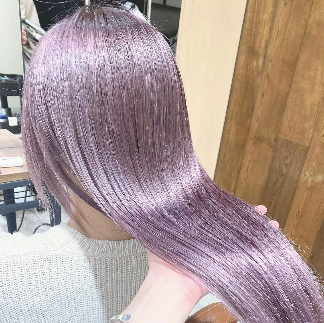 カラー マツエク・マツパ アディクシーカラー ベージュカラー ブリーチ ケアブリーチ 透明感カラー 顔まわりの神様✨ 透明感カラー藤嶋秀幸のヘアスタイル
