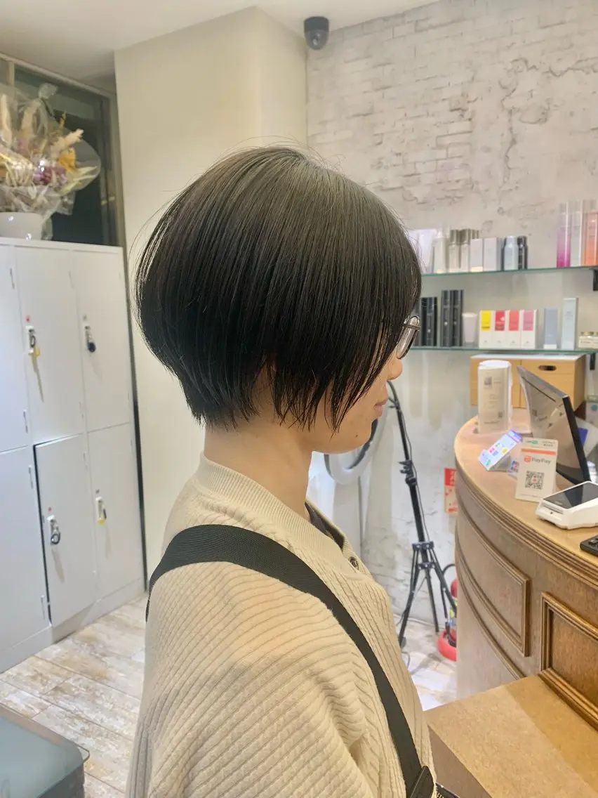ショート ショートボブ ボブ ショートヘア カット 髪質改善*韓国ヘア* レイヤー*IBUKIのヘアスタイル