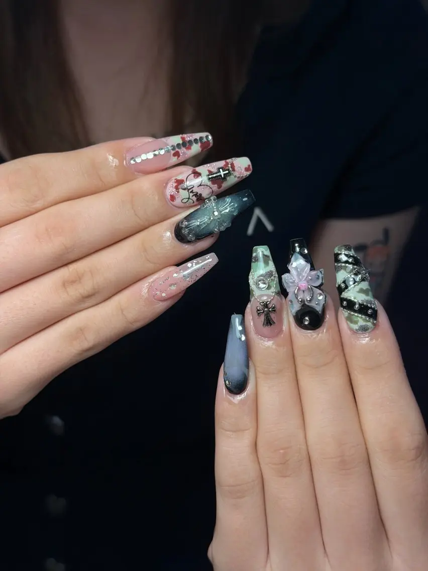 ネイル 韓国ネイル シンプルネイル ワンホンネイル ハンドネイル CoMo Nailのネイルデザイン