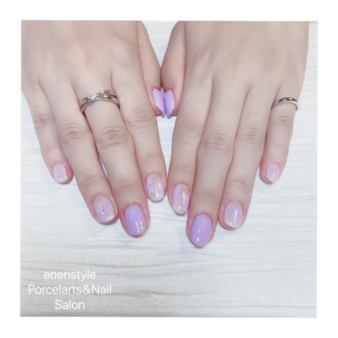 ショート ネイル ハンドネイル 🐾enen style 🐾のネイルデザイン