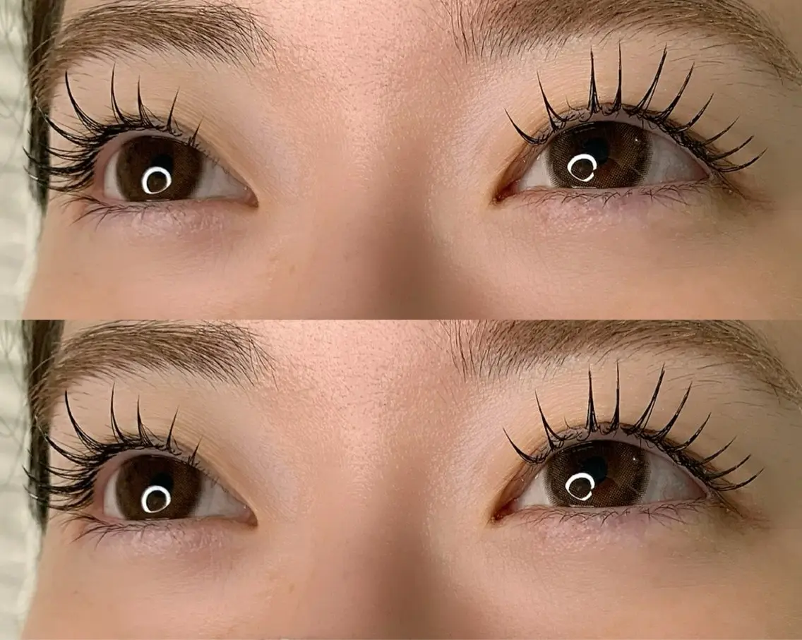 マツエク・マツパ フラットラッシュ Eyelash Salon IROのマツエク・マツパデザイン