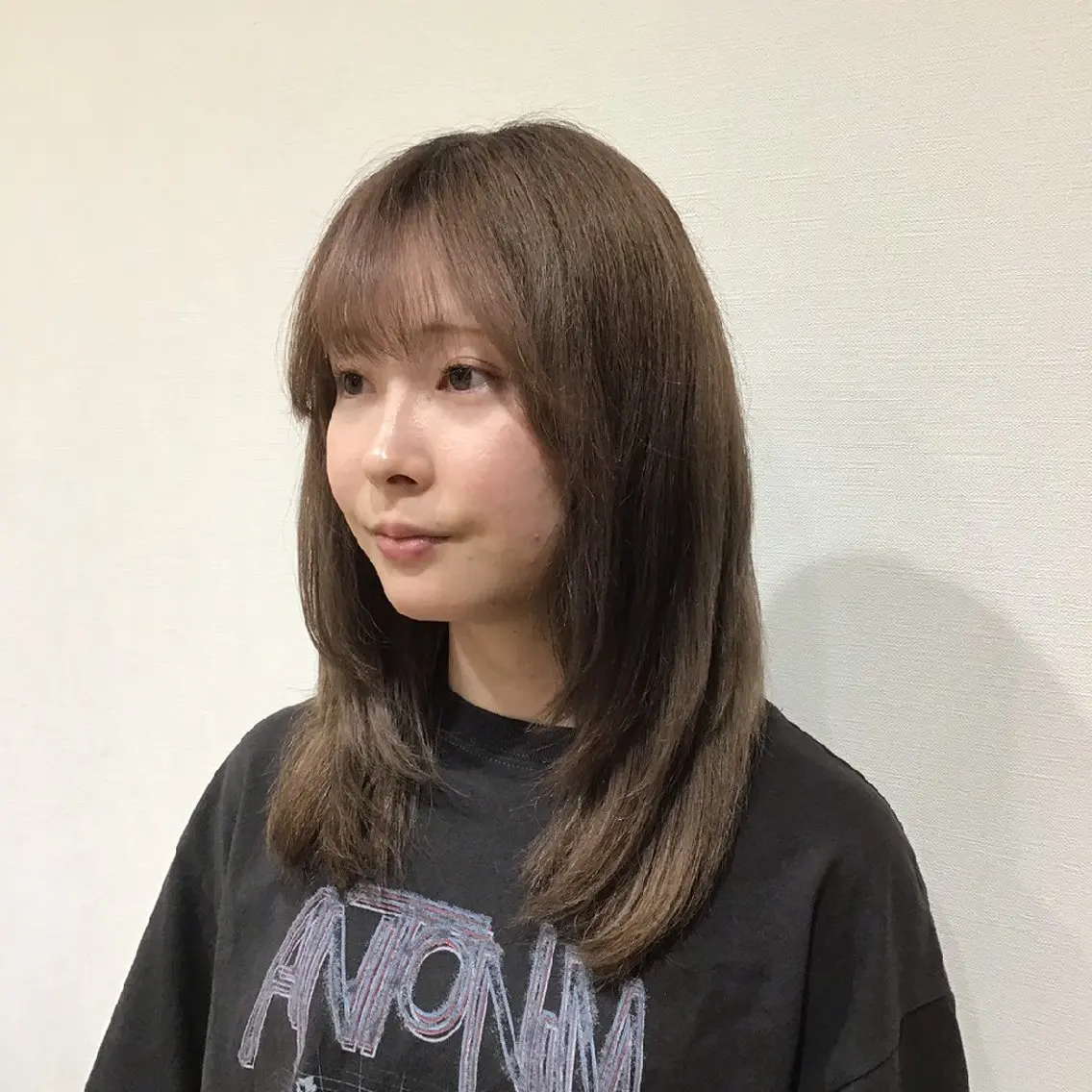 セミロング ヘアカラー Nanami ⁄似合わせボブのヘアスタイル