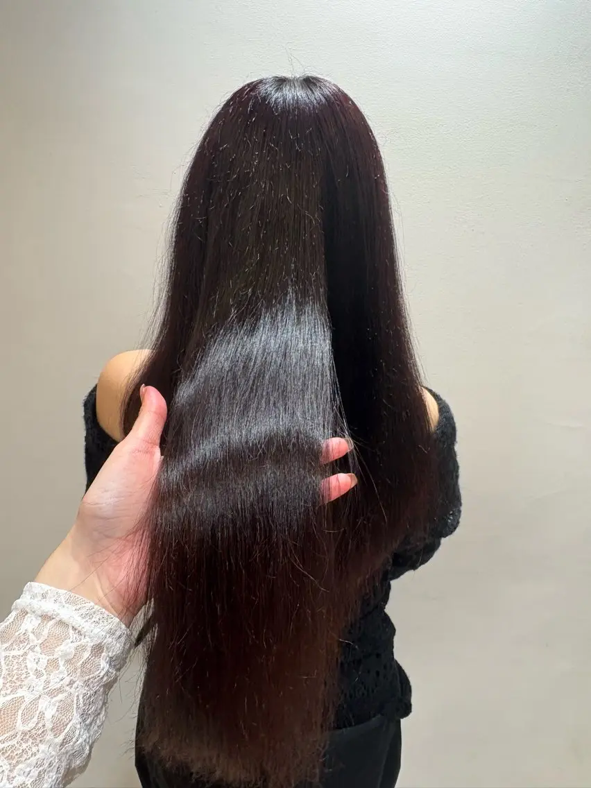 カラー 透明感カラー ヘアカラー カラーモデル募集中 🌿🌟まこ🌟🌿のヘアスタイル