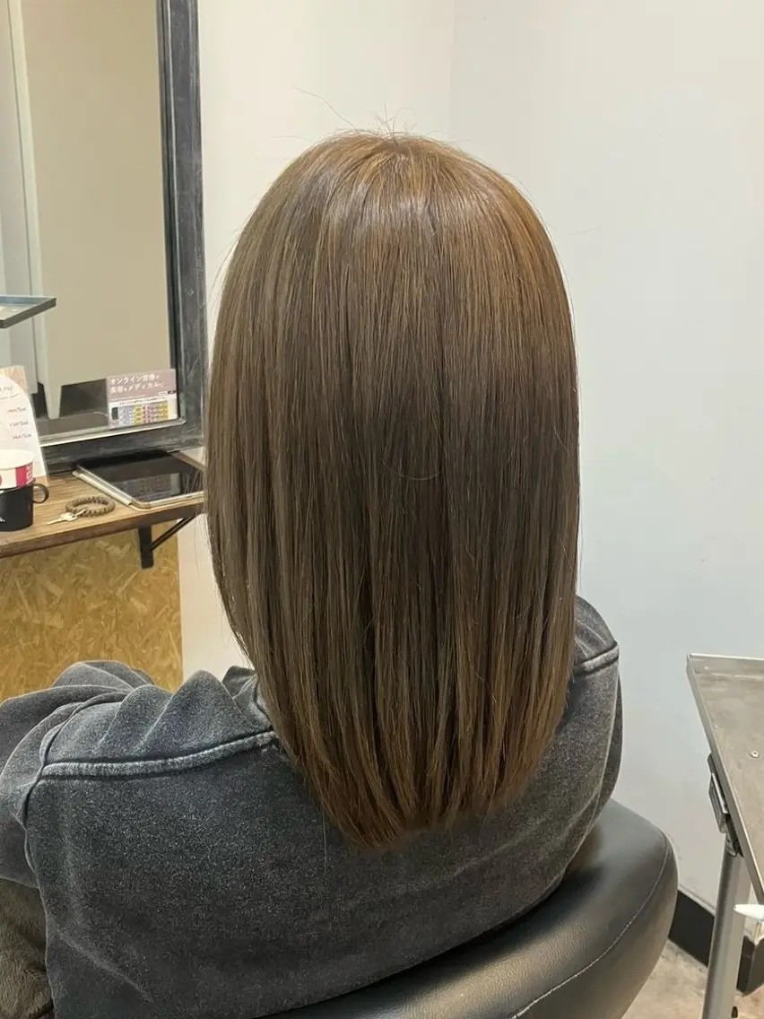 セミロング 💫カットモデル💫 レディース特化のまのヘアスタイル