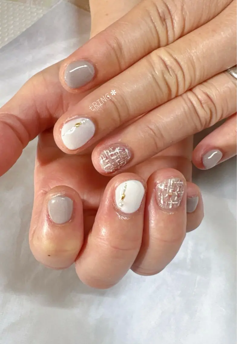 ネイル ハンドネイル tRING* しいの木台のネイルデザイン