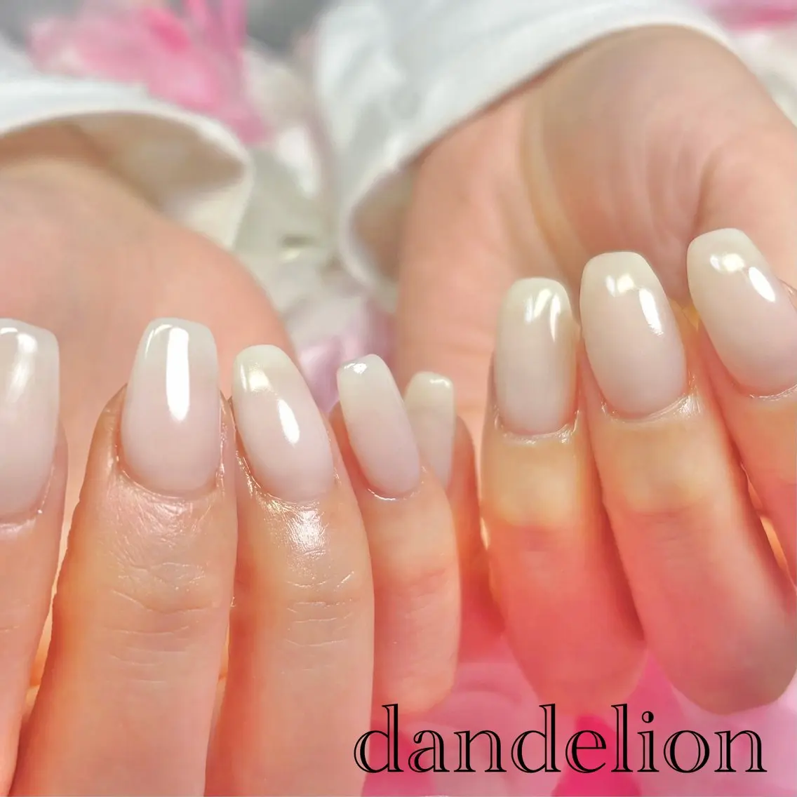 ネイル ハンドネイル ハンドケア dandelion ダンデライオンのネイルデザイン