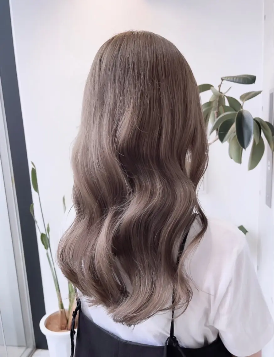 ミディアム カラー カット ヘアカラー トリートメント 🌫️大人韓国ヘア 🌫️naoyaのヘアスタイル
