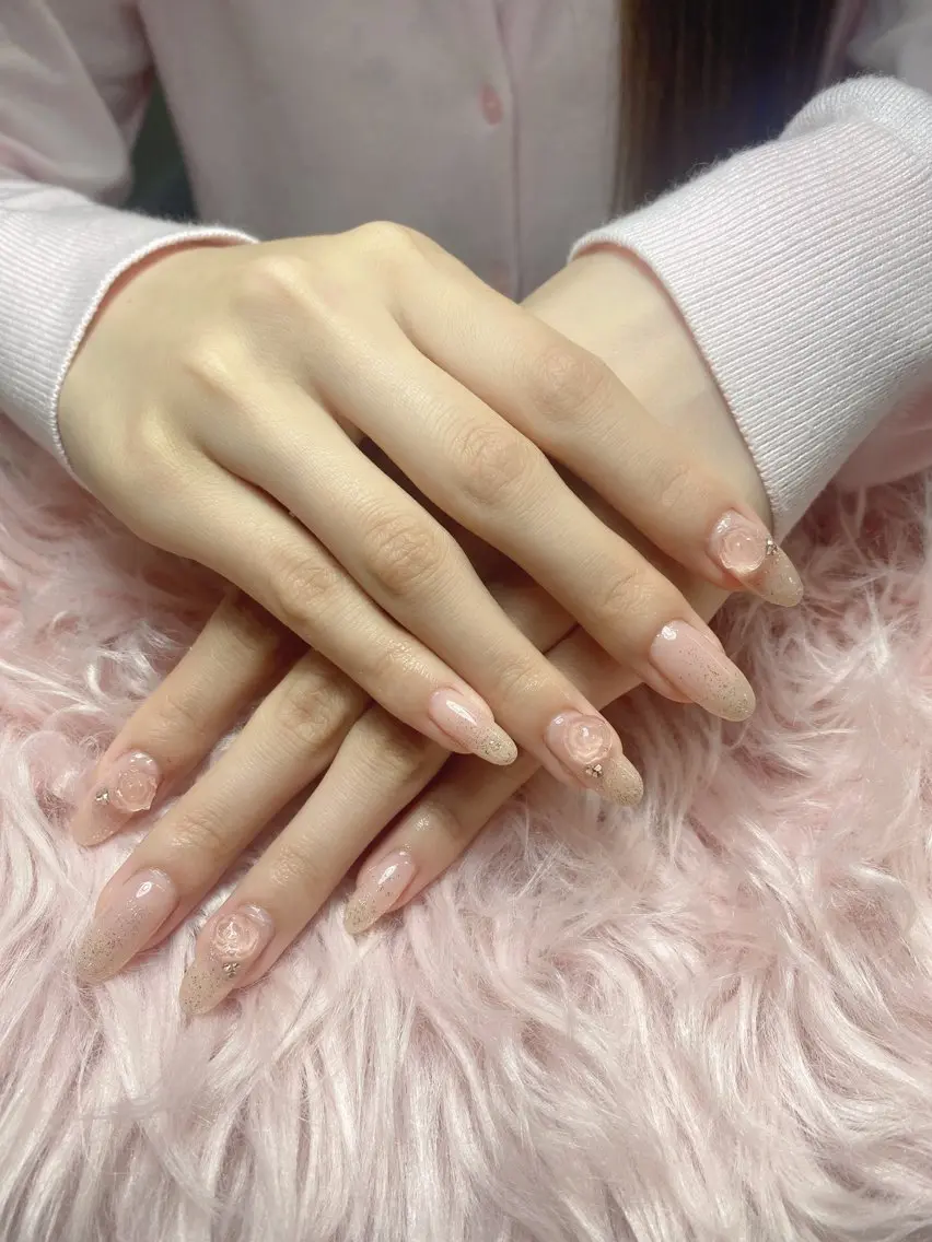 ネイル 長さ出し フレンチネイル グラデーション 韓国ネイル マグネットネイル その他(ネイル) BT HEAVEN nailのネイルデザイン