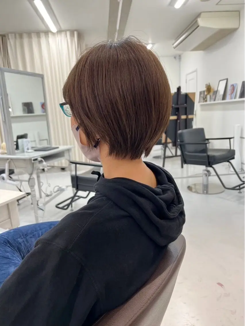 ミディアム 山崎結菜 髪質改善💎のヘアスタイル