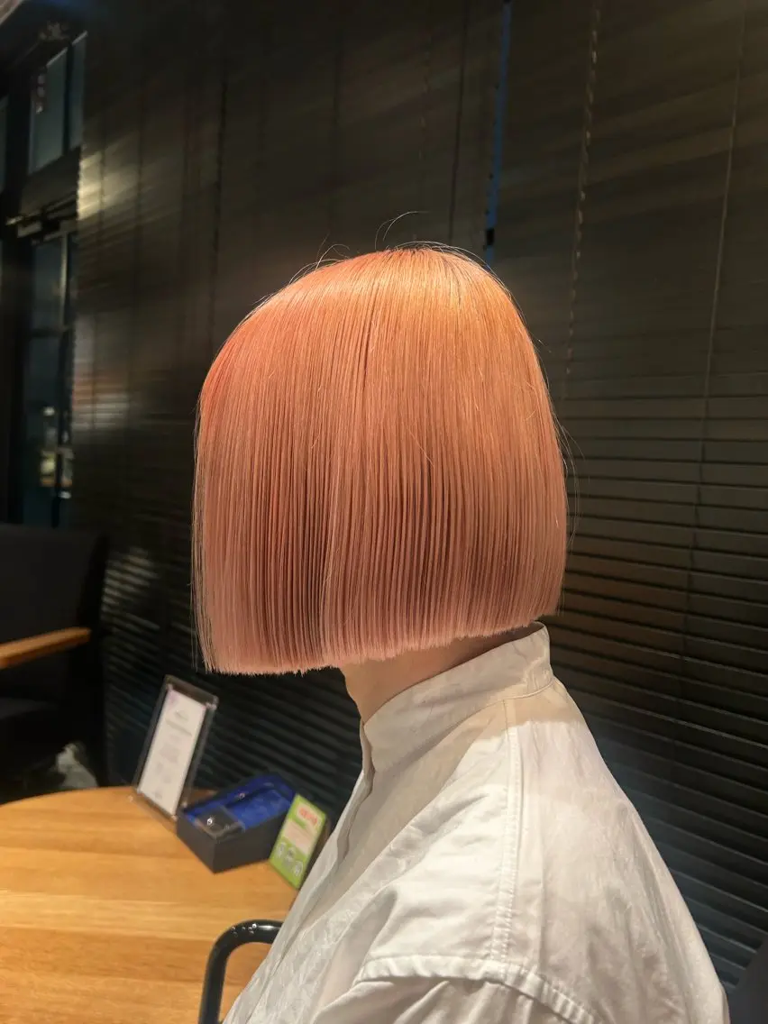 ミディアム り おのヘアスタイル