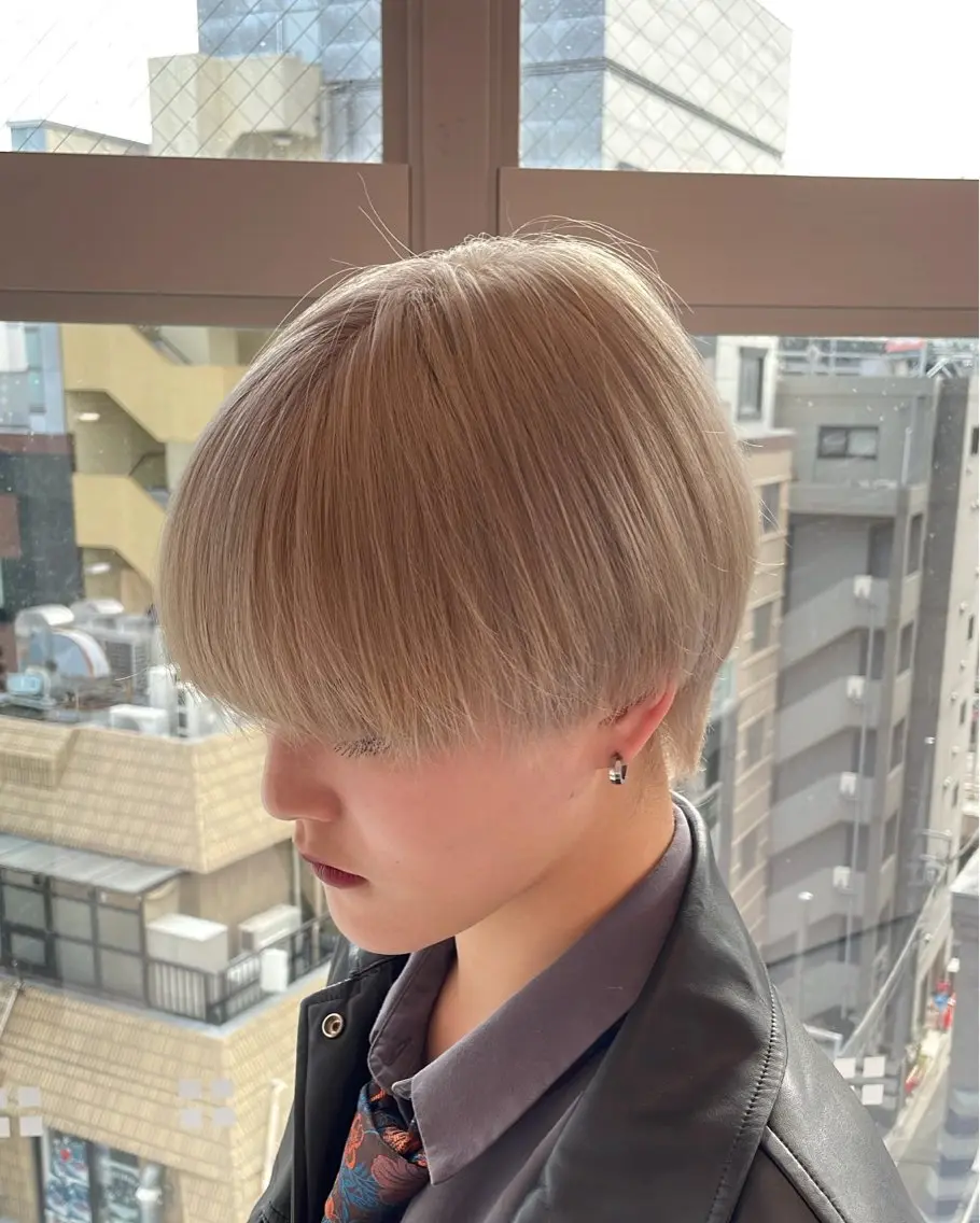 ショート カラー 色落ち綺麗透明感カラ /ボブ/ナカツヒカルのヘアスタイル