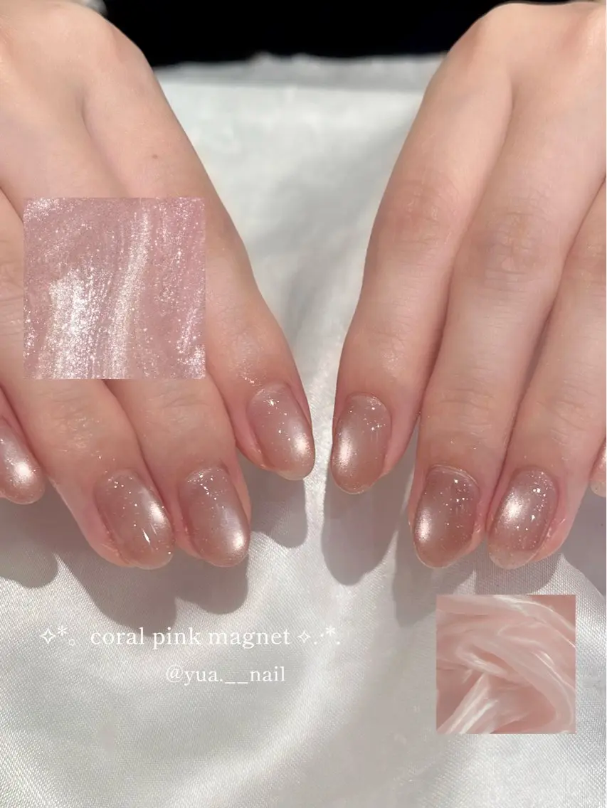 【9月限定🍂口コミ投稿必須】パラジェル使用♡マグネットネイル【オフあり】の写真