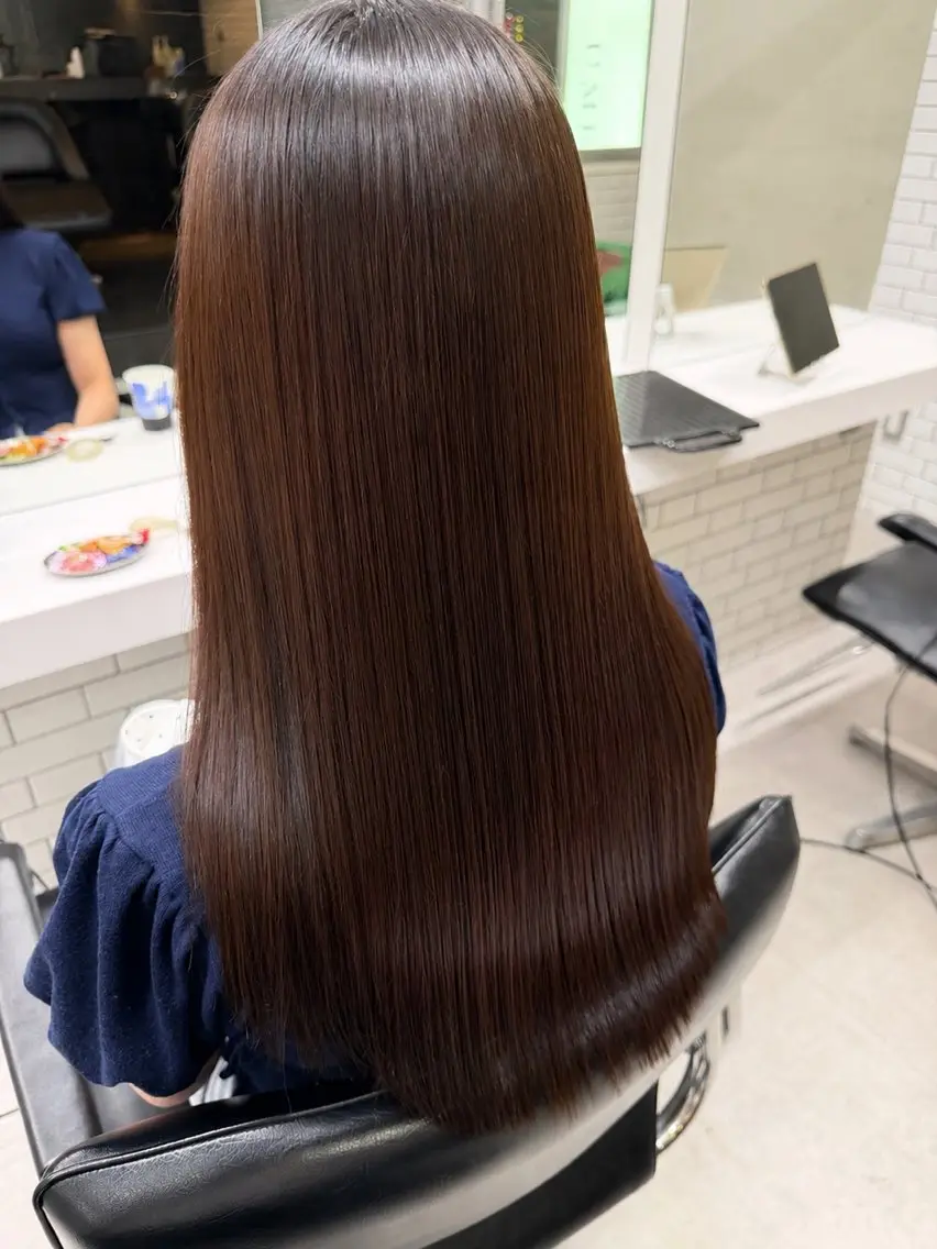 ミディアム 縮毛矯正 トリートメント 縮毛矯正/艶髪 Yudaiのヘアスタイル