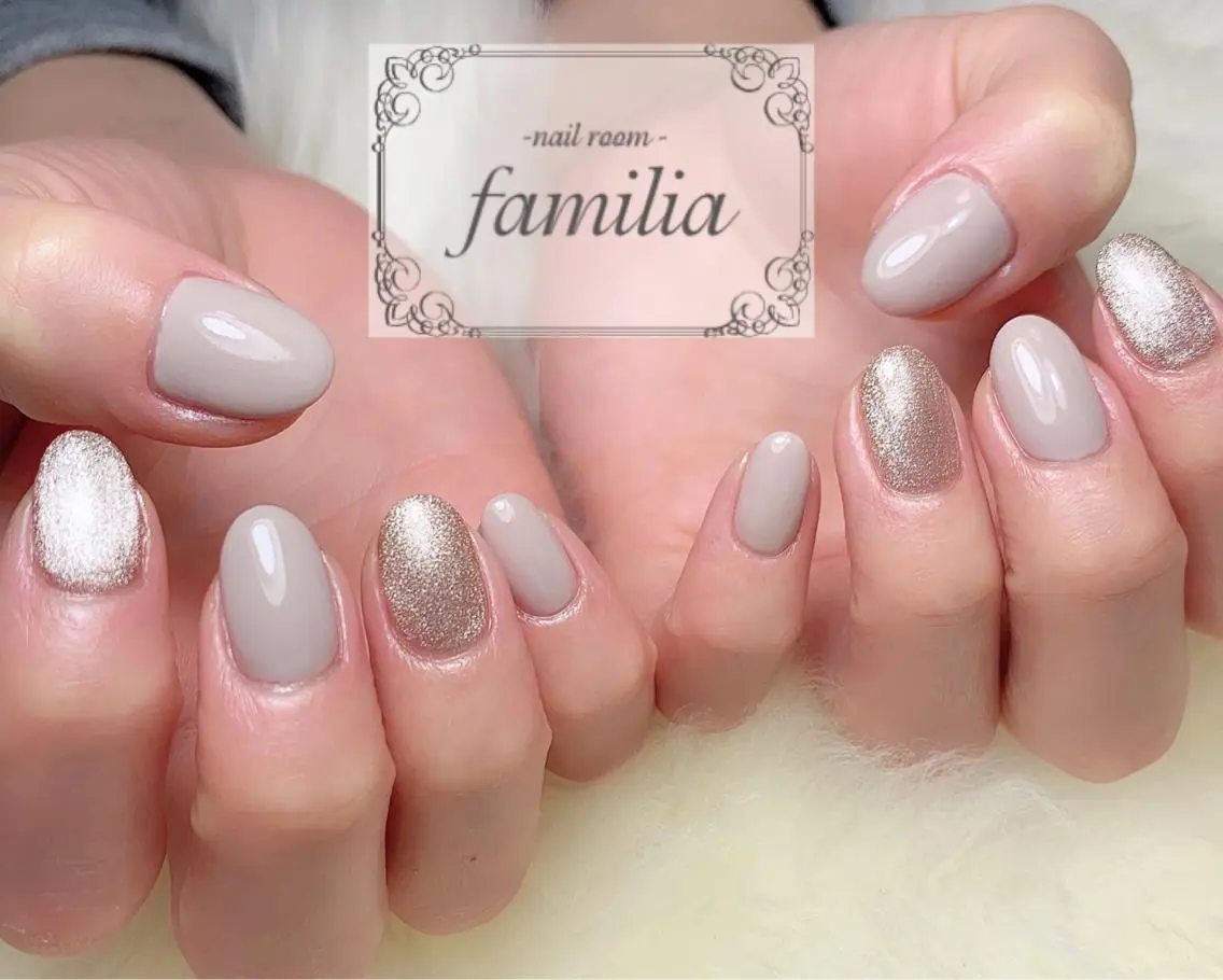 ネイル ハンドネイル -nailroom- familiaのネイルデザイン