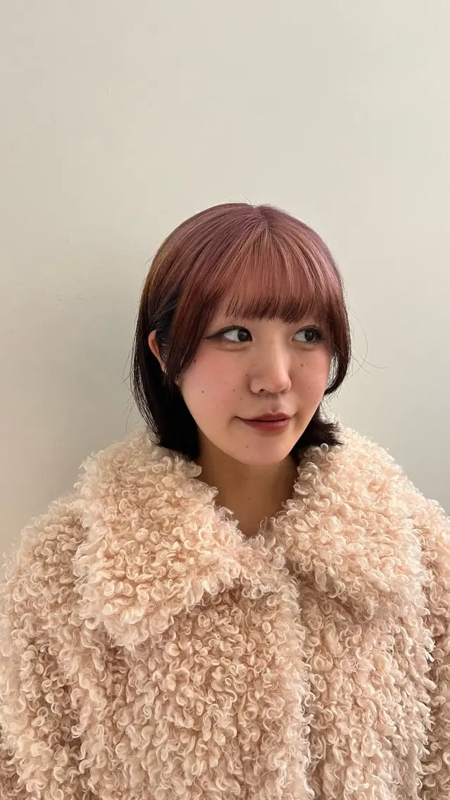 ショート カラー ヘアカラー メンズパーマ/ メッシュ📍ユリのヘアスタイル