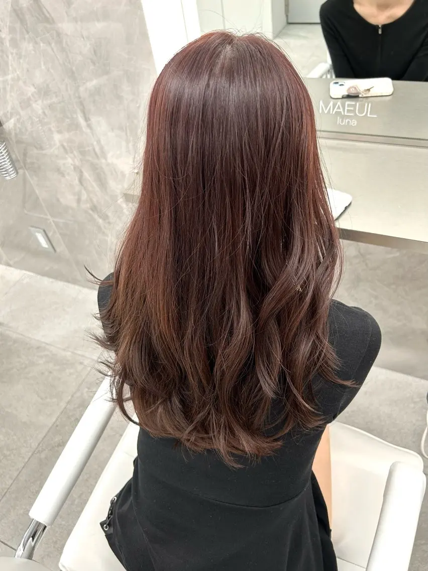 ロング カラー 名古屋/レイヤー 島原 由璃のヘアスタイル