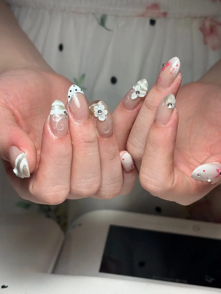 ネイル ハンドネイル HITOMI まおのネイルデザイン