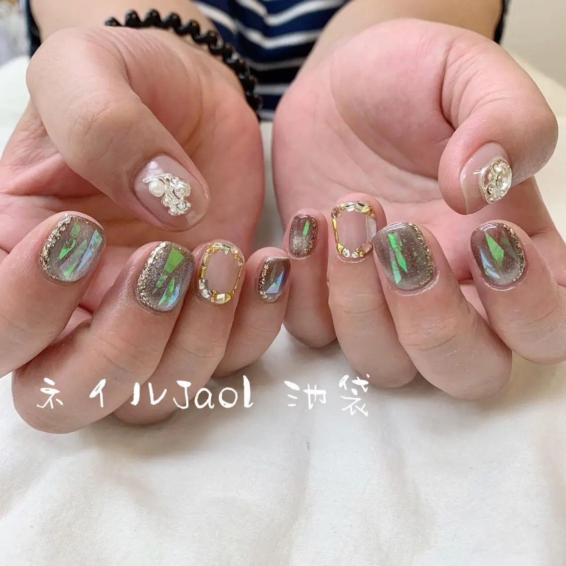 ショート ネイルJaol 池袋のネイルデザイン