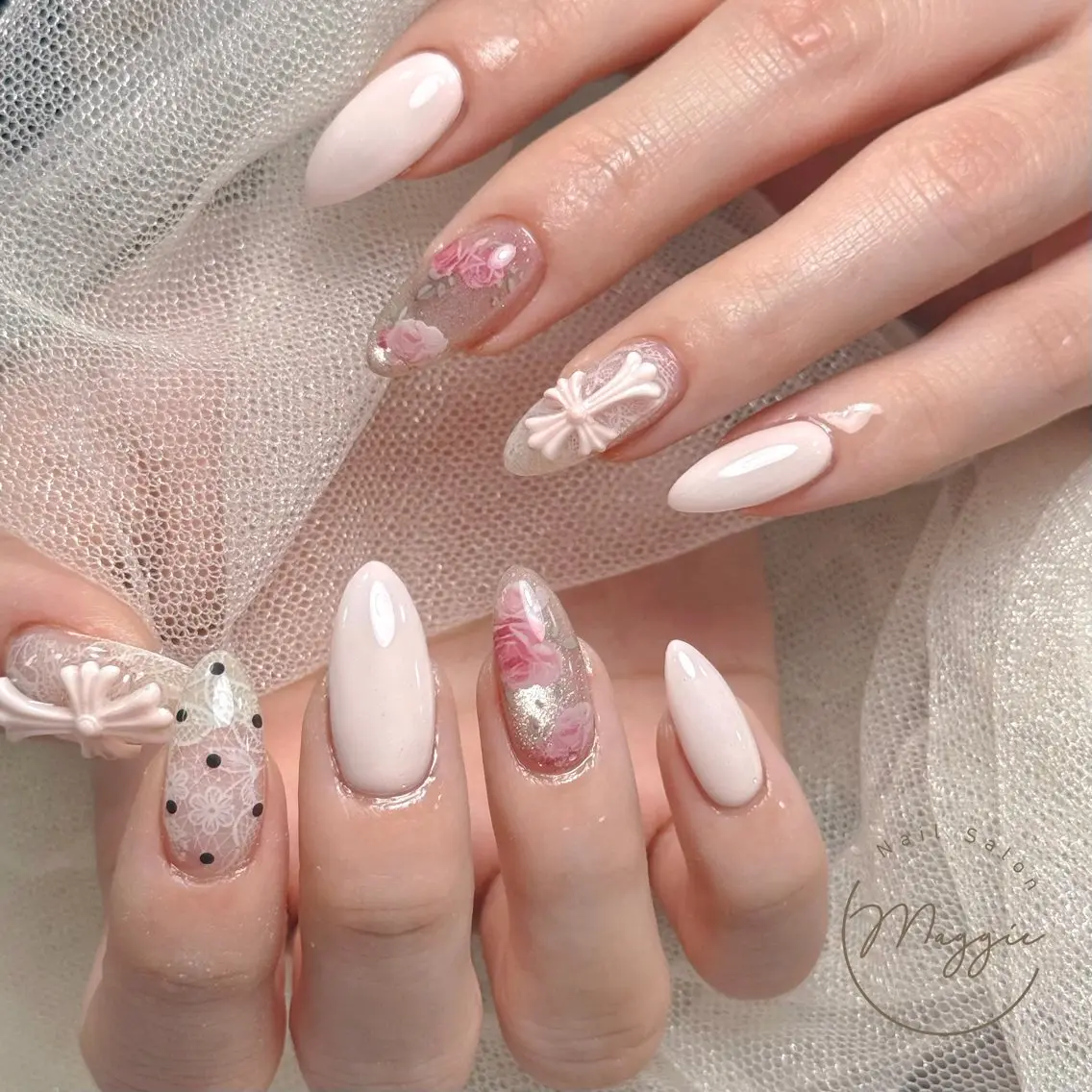 ネイル ハンドネイル Maggie Nail🦩のネイルデザイン