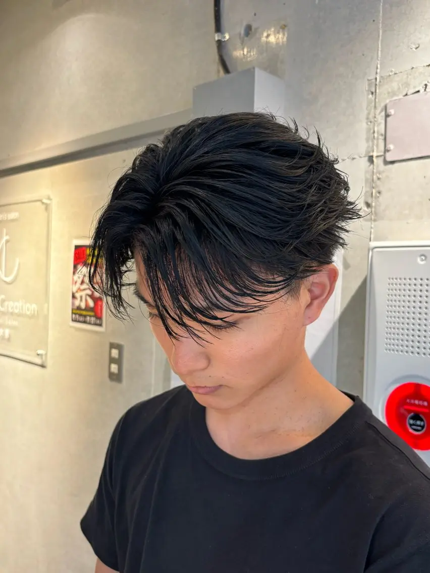 パーマ メンズ 🔥ジャス/ 無造作パーマ特化🔥のヘアスタイル
