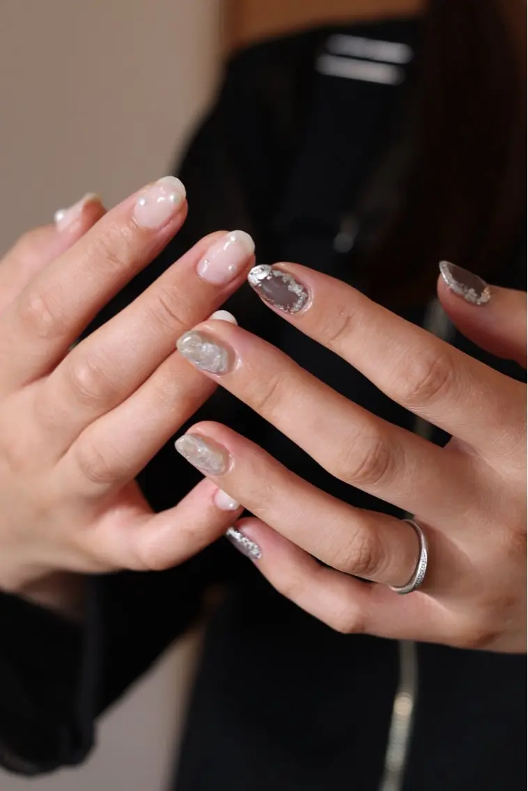 ネイル ストーンネイル nikotnail| nakoのネイルデザイン