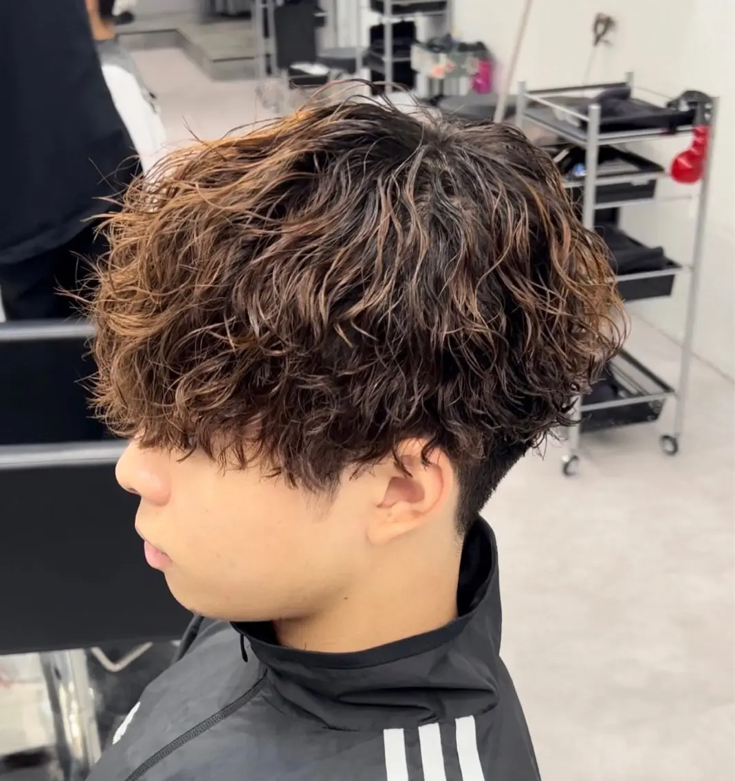 パーマ メンズ メンズパーマ ツイストスパイラルパーマ スパイラルパーマ 【メンズ特化美容師】 🐍NAO🐍のヘアスタイル