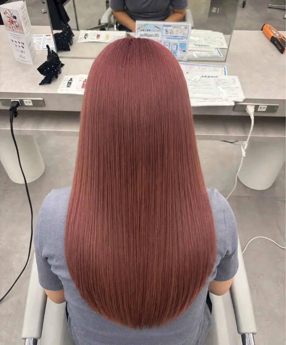 ロング カラー ヘアカラー ブリーチ/ハイトーン 🤍そな🤍のヘアスタイル