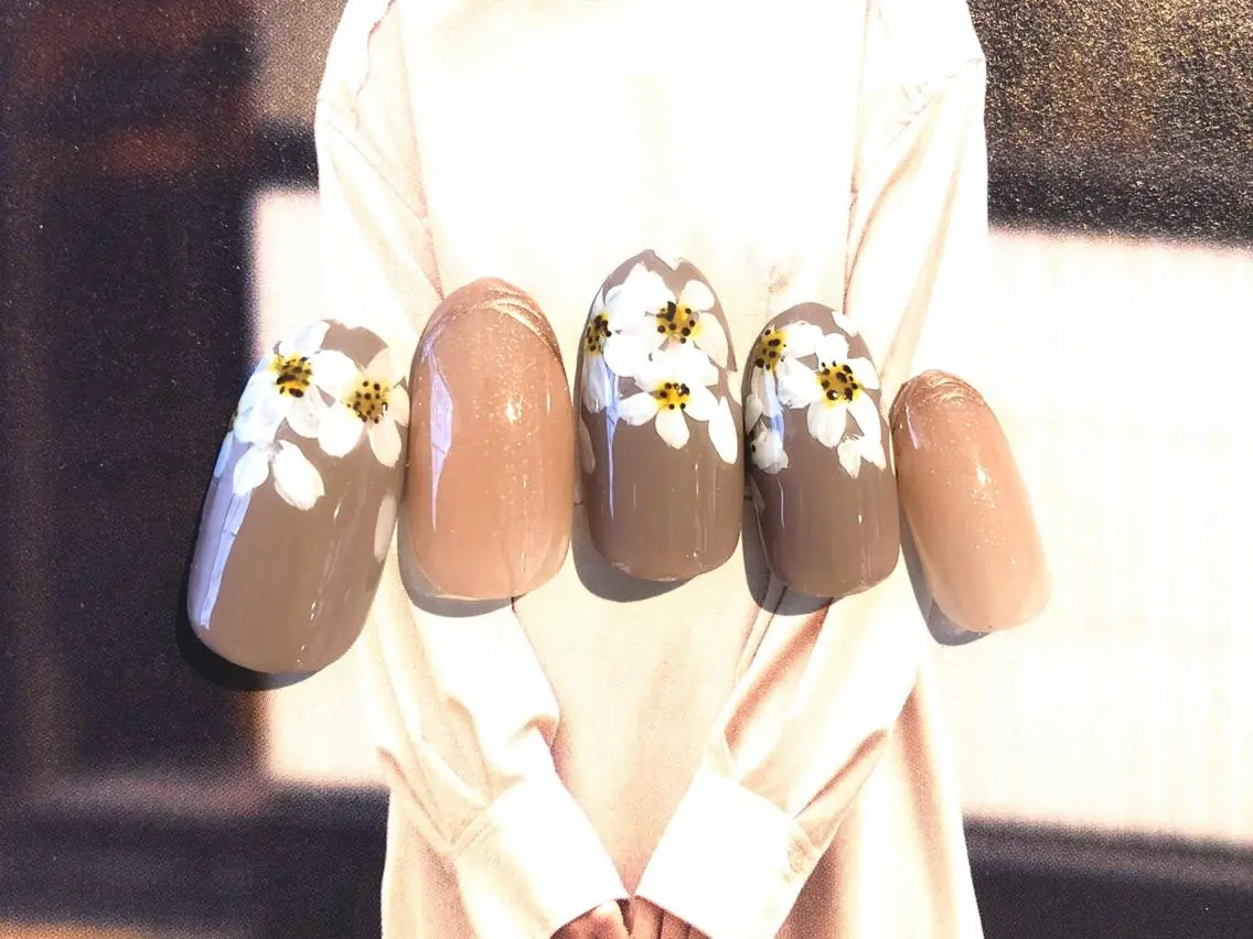 ネイル フラワーネイル TRAM-nail moriizumiのネイルデザイン
