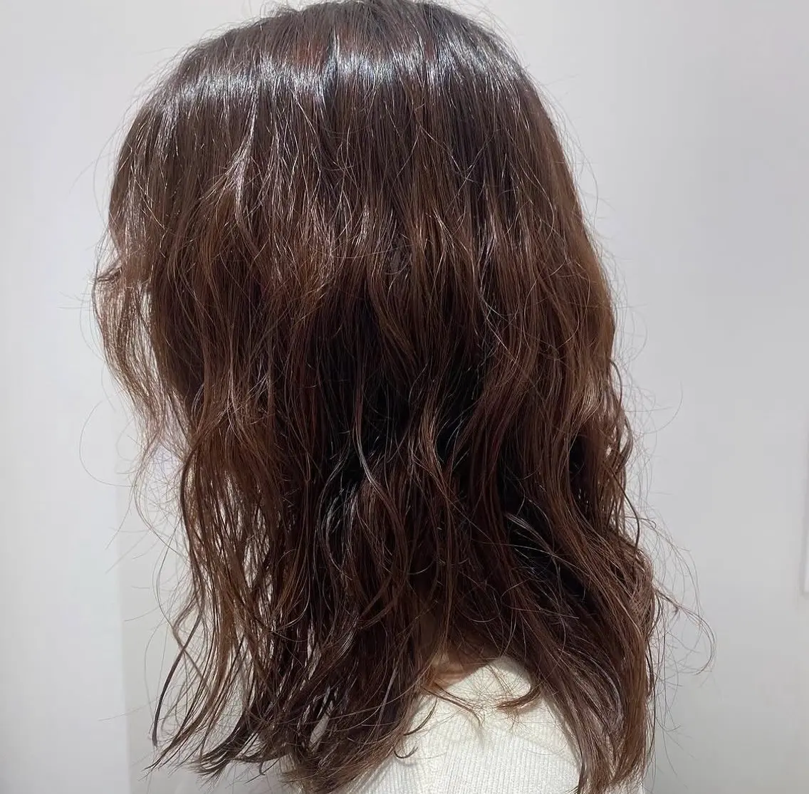 🤍 雰囲気チェンジ✨似合わせカット＋ふんわりパーマの写真