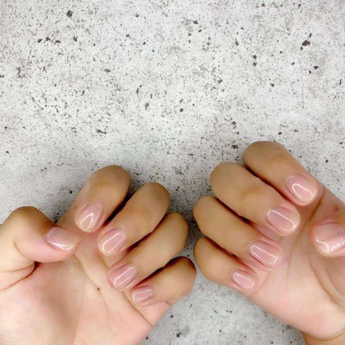 ショート カラー パーマ ヘアアレンジ メンズ キッズ ネイル マツエク・マツパ ショートヘア クリアネイル ショートネイル ハンドネイル ハンドケア Salon Ｋのネイルデザイン