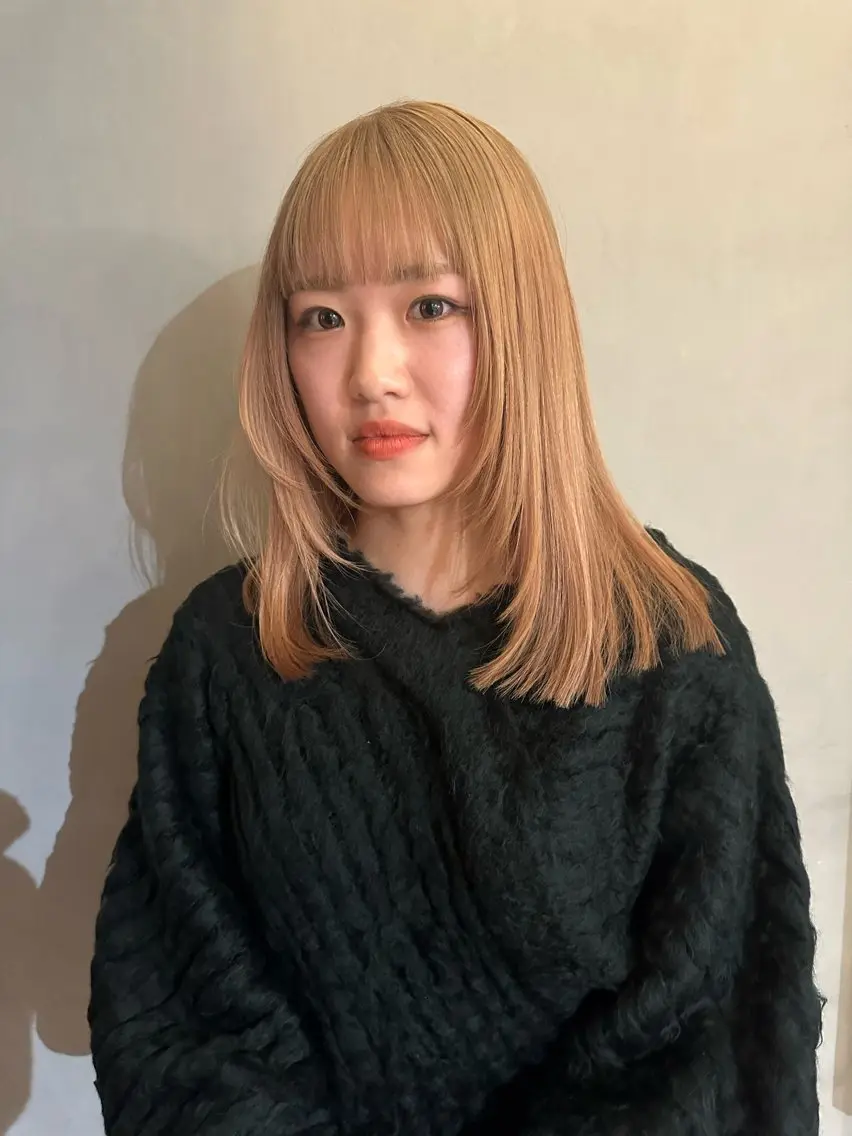 🤎3月限定！ミニモ学割！🤎ブリーチを使ったダブルカラーの写真