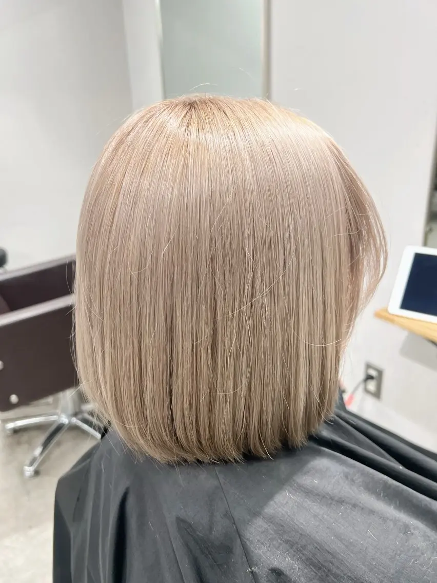 ショート カラー ヘアカラー トリートメント 透明感/ダブルカラー 🦋TOMOKA🦋のヘアスタイル