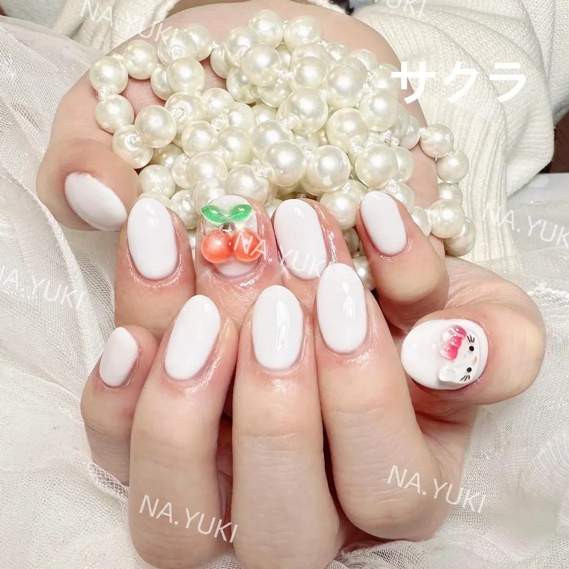 ネイル ハンドネイル ハンドケア YUKI 💗 渋谷店のネイルデザイン