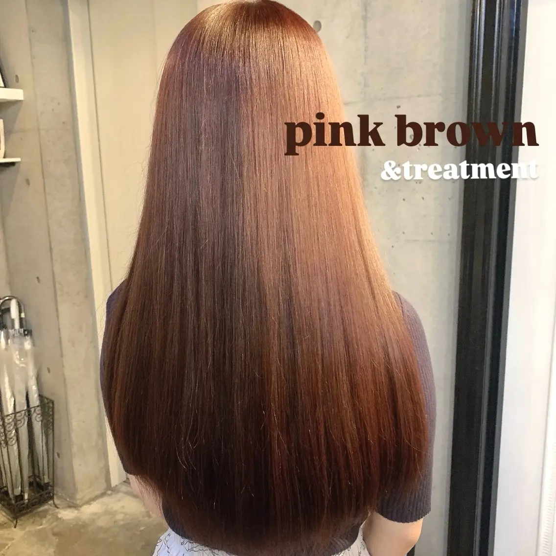 🦋トーンアップカラー🦋＋艶髪トリートメント✨の写真