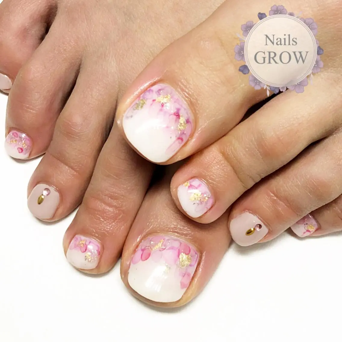 ネイル フットネイル Nails GROWのネイルデザイン