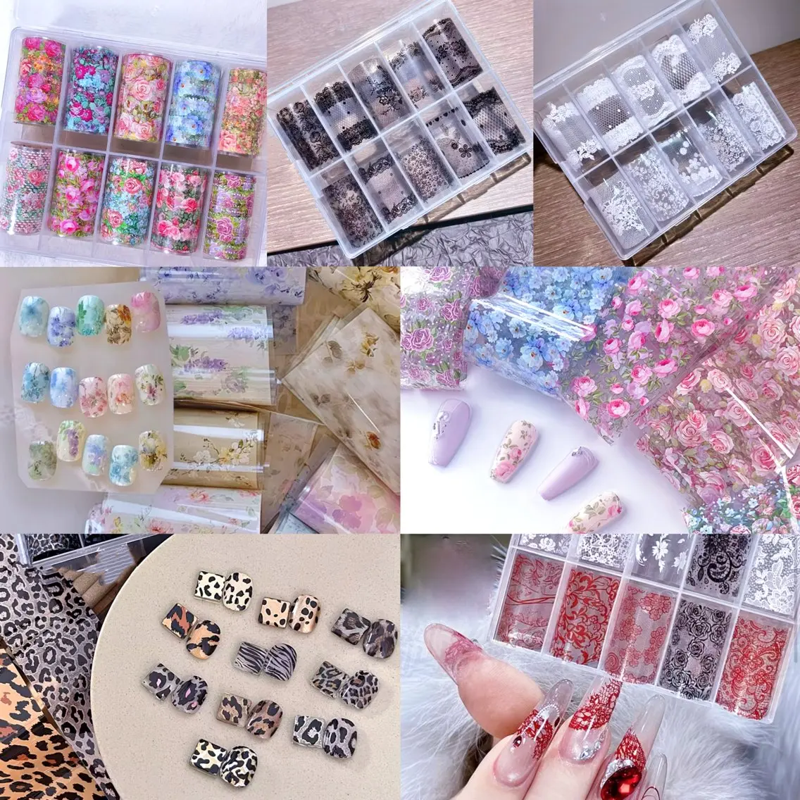 hand★転写シール10本コースの写真