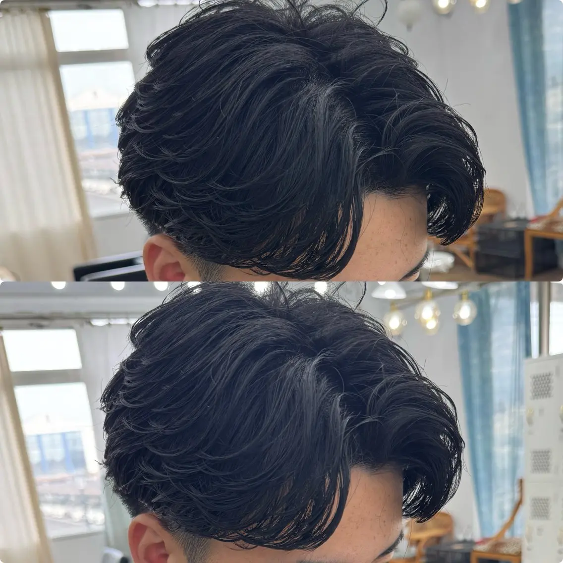 ショート パーマ メンズ カット パーマ メンズ特化サロン ユウヘイのヘアスタイル