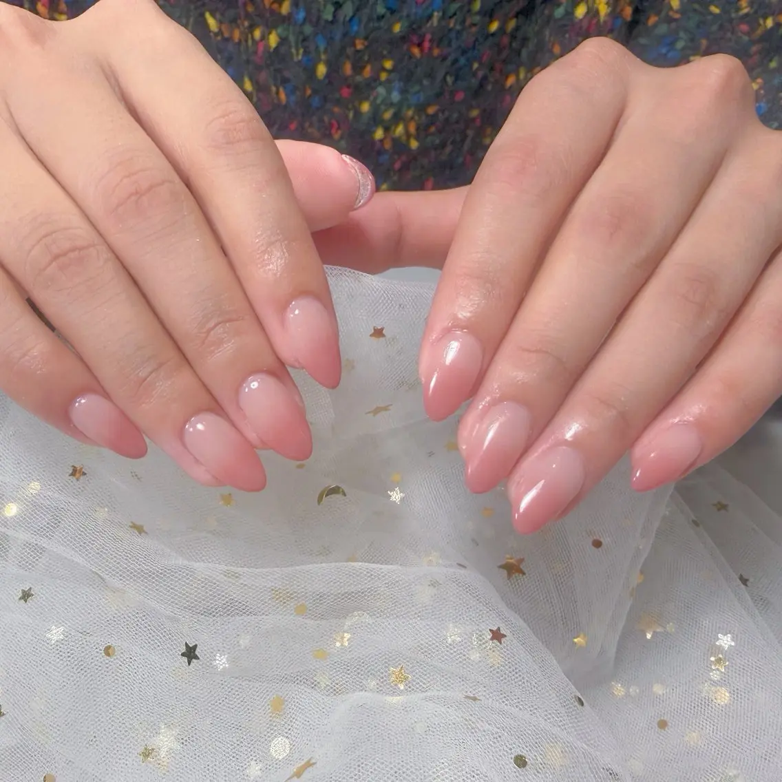ネイル グラデーション 持ち込み ネイルチップ U.MI Nail Salonのネイルデザイン