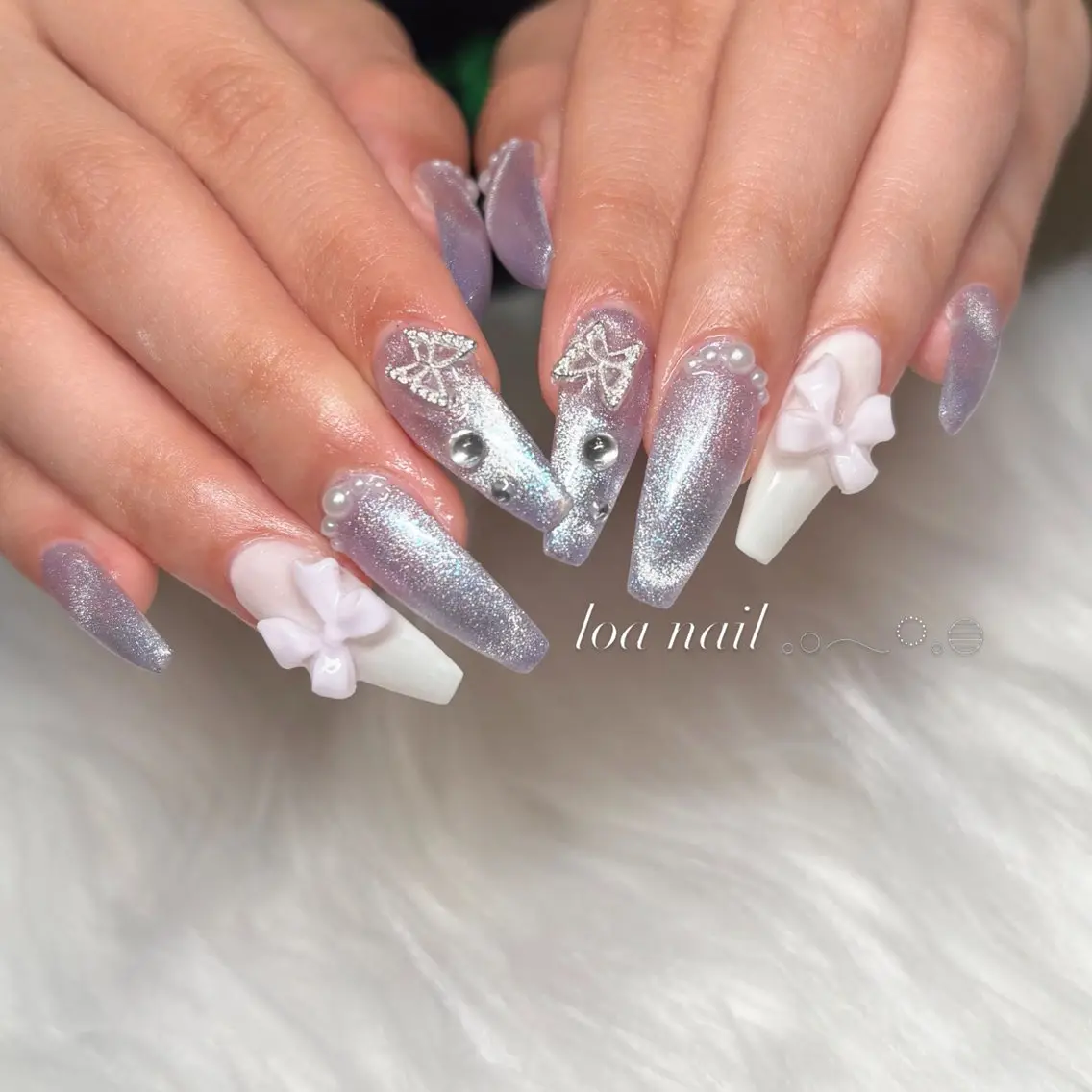 ネイル ワンホンネイル ハンドネイル loa nailのネイルデザイン