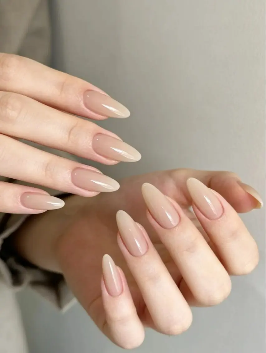 (オフなし)ハンド長さ出し10本ワンカラ-ネイル💅の写真