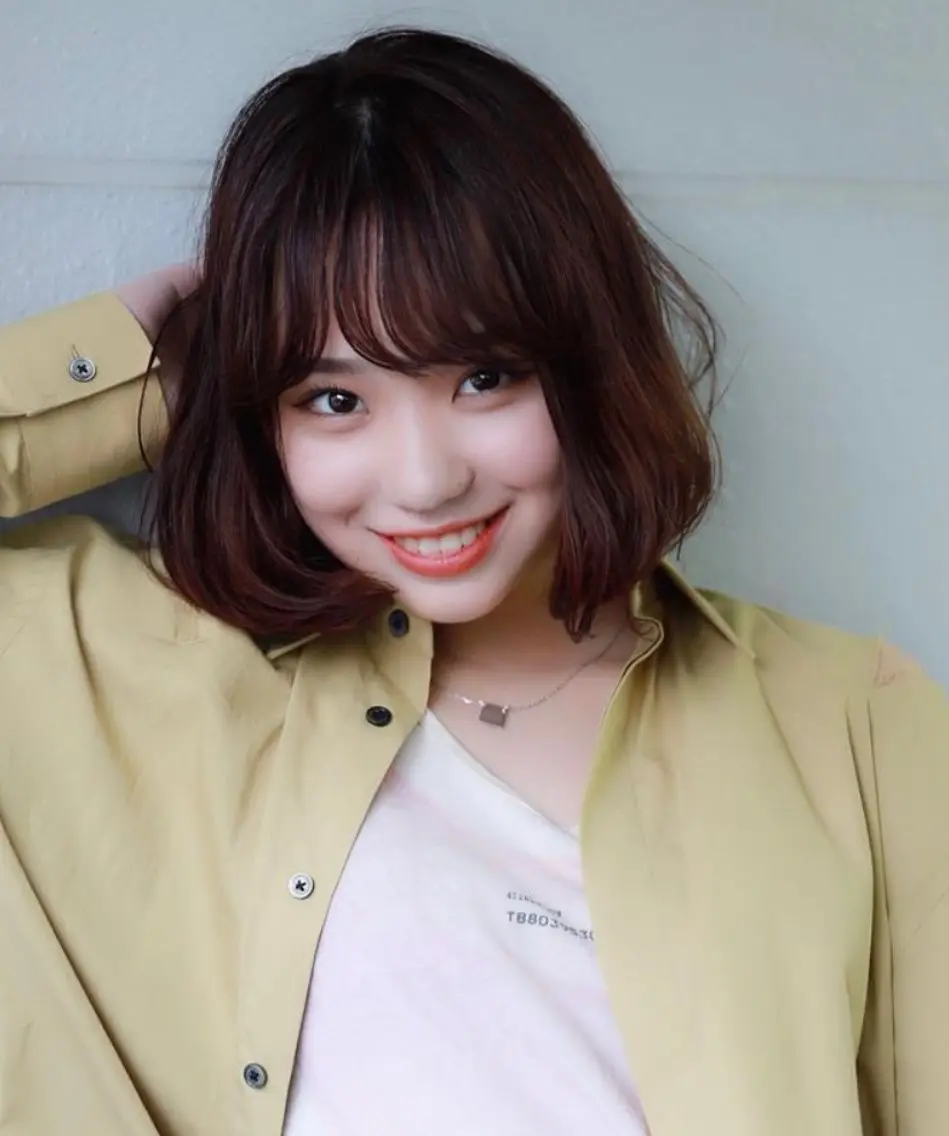 ミディアム カラー カット ヘアカラー ヘアセット 吉川 宙翔のヘアスタイル