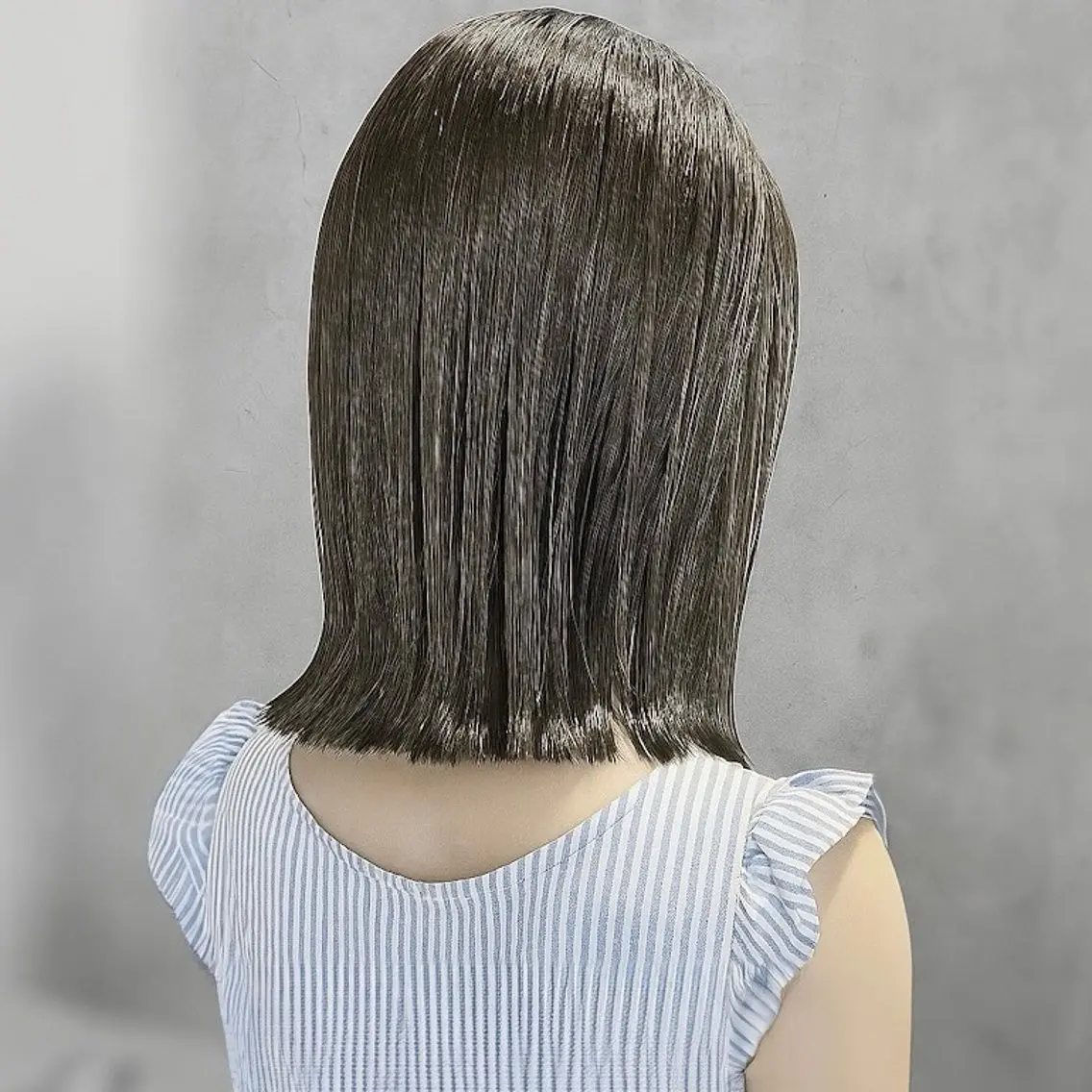 ショート カラー ボブ 顔周りカット レイヤーカット 縮毛矯正 トリートメント 【nui 茨木】 清水優のヘアスタイル