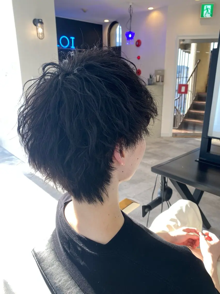 ミディアム カット パーマ ROI 【ロイ】のヘアスタイル