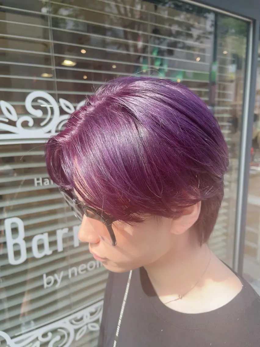 カラー メンズ カット ヘアカラー ヤシロケンタ メンズ特化のヘアスタイル