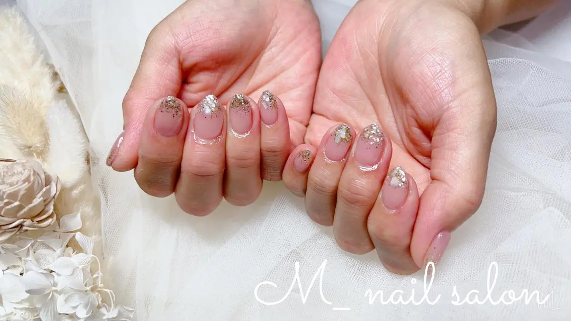 ネイル シンプルネイル M_ nail salonのネイルデザイン