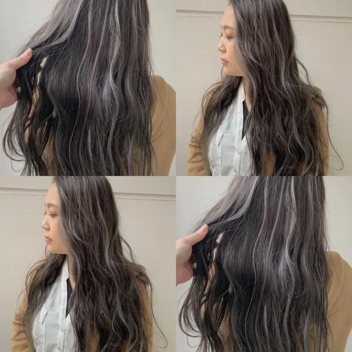 ロング カラー ヘアアレンジ ハイライトカラー ハイライト ヘアカラー トリートメント 縮毛矯正 髪質改善寺坂雄飛💐のヘアスタイル