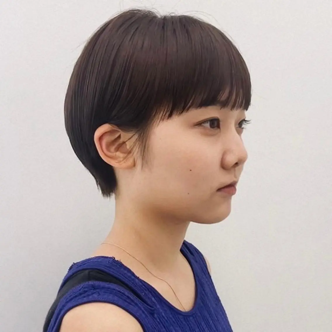 ショート カラー ショートボブ ボブ ショートヘア 大石 沙季のヘアスタイル