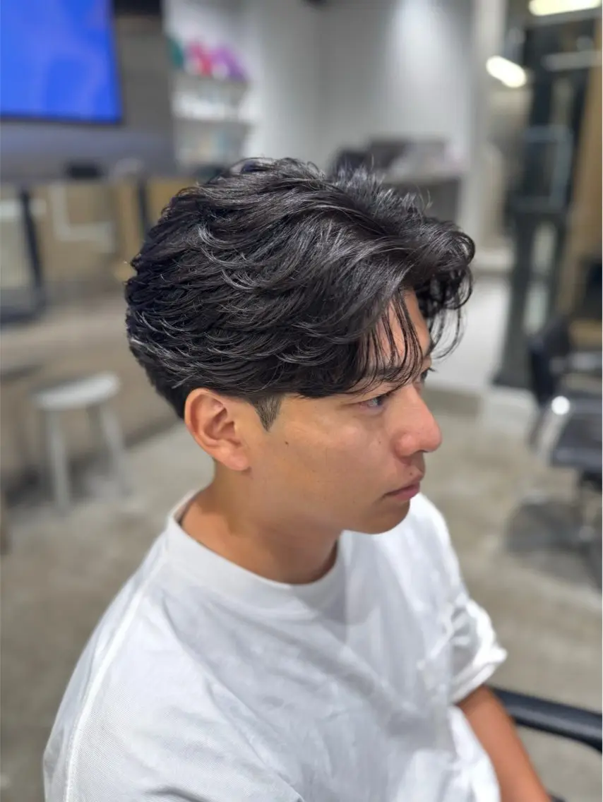 パーマ メンズ カット パーマ fifth石川 彪雅 /メンズ特化パーマのヘアスタイル